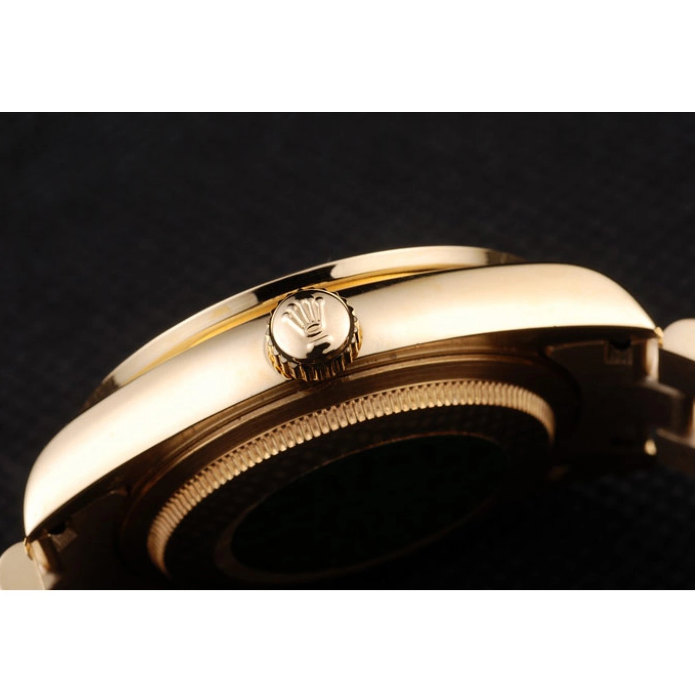 Aaa replica Steel Gold Yellow Plated Stainless Dial Gold 18k Rolex Day-Date 0514